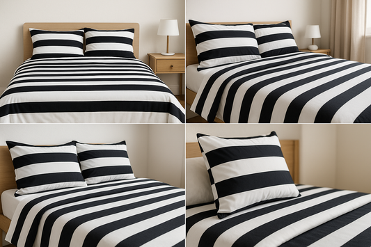 Urban Black-White Stripe