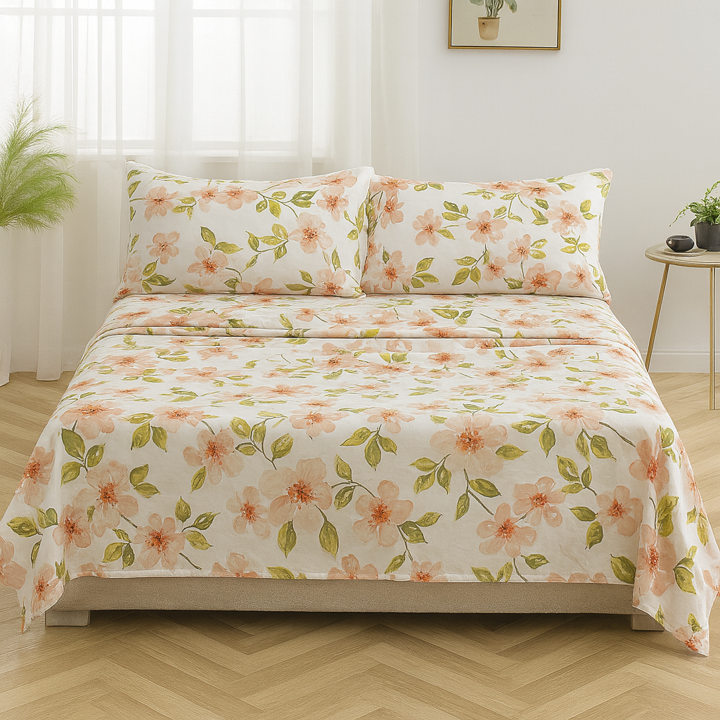 Floral Print Cotton Percale – Customisable