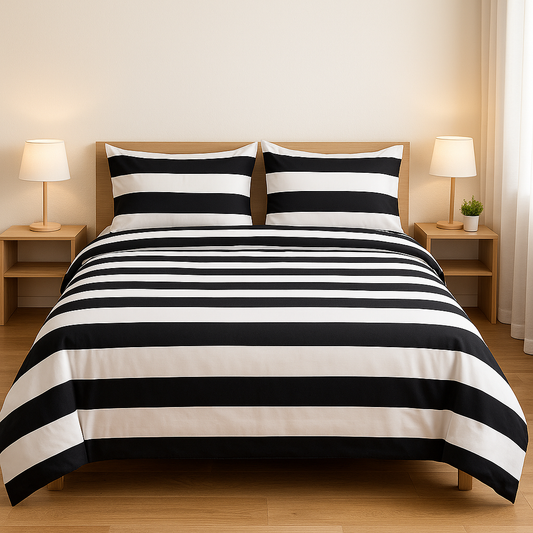 Urban Black-White Stripe